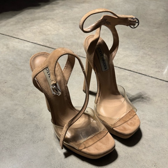Steve madden clear sandals - Picture 3 of 4